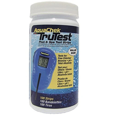 #ad AquaChek TruTest Test Strips 100 Count for Digital Pool Spa Reader $25.99