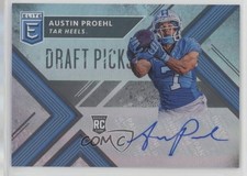 2018 Panini Elite Draft Picks Draft Picks Auto Austin Proehl #189 Auto 1lj1