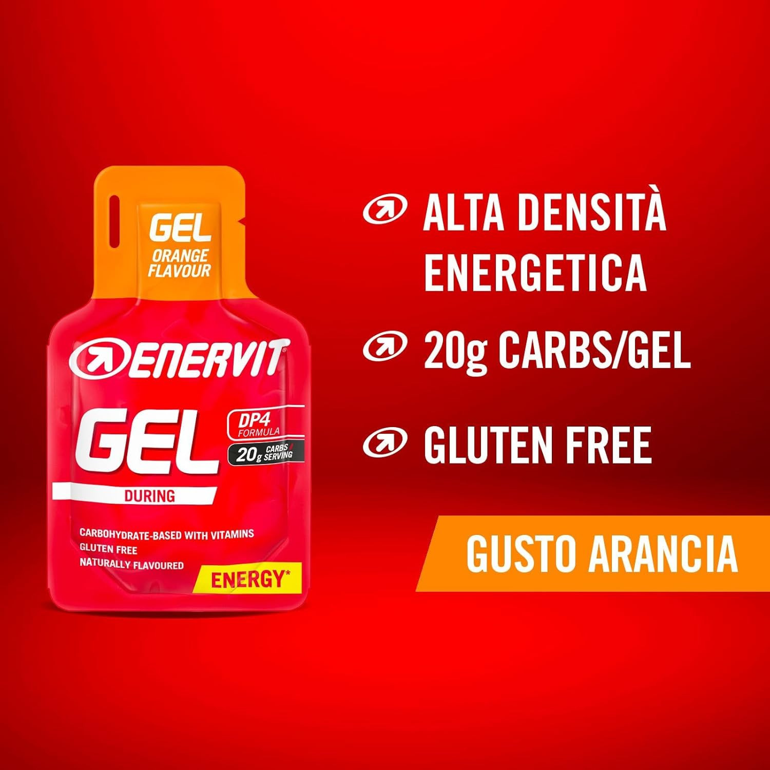Gel Arancia Endurance | 20g Carboidrati + Vitamine | No Crisis Gel - 2