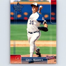 2002 Leaf Rookies & Stars Greg Maddux #122 Atlanta Braves