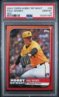 2024 Topps Hobby Rip Night Red #38 Paul Skenes RC Rookie SSP PSA 10 GEM MINT