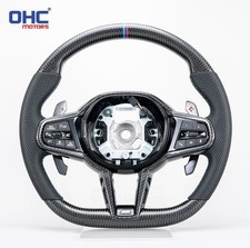 Custom M Sport Carbon Fiber Steering Wheel For Bmw M2 M3 M4 M5 M6
