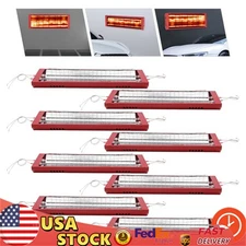 8 Pack 2000W Spray Baking Booth Infrared Paint Curing Light Heating Lamp Heaters