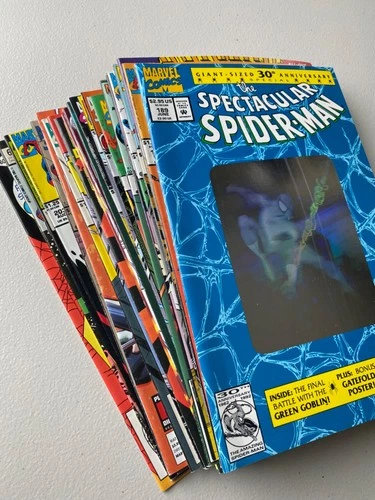 25 different Spider-Man comic book lot Amazing Web Spectacular Ultimate (603)