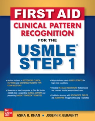 First Aid Clinical Pattern Recognition for the USMLE Step 1 by Asra R. Khan
