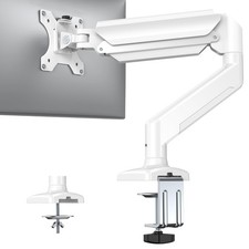 Single Monitor Arm 13-34 Inch, Adjustable Gas Spring Arm, Monitor Desk Mount ...