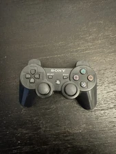 Authentic Sony Playstation 3 PS3 Genuine OEM Dualshock Ps3 Black Controller