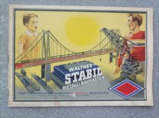 Walther´s Stabil Metall Baukasten, Vorlagenheft für Kästen 49 und 49 M