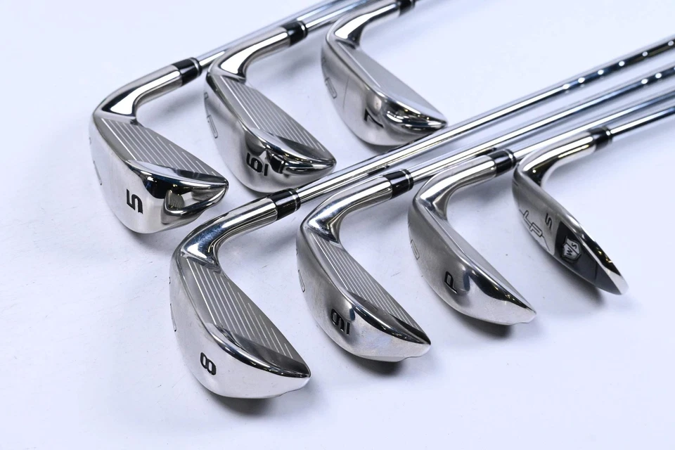 Left Hand Wilson Launch Pad 2022 Irons / 5-PW+SW / Regular Flex KBS Ultralite - Image 4 of 4