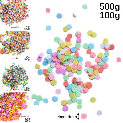 1 Beutel Polymer Ton Scheiben Süßigkeiten Süßigkeiten Streusel Zum Selbermachen Kuchen Schönheit Telefon Dekor