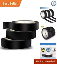 3PK Flame Retardant Waterproof Electrical Tape - Ideal for All Wiring Projects