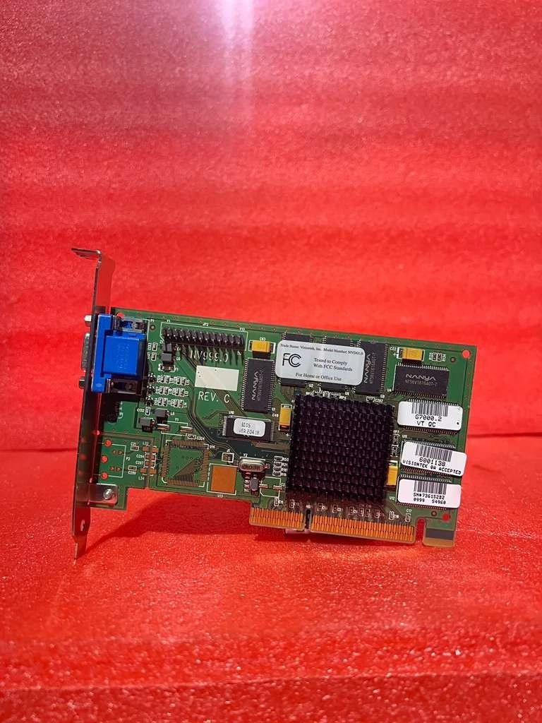 Placa De Video Diamond Viper V550 Nvidia Riva Tnt Agp 16mb
