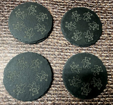 Dancing Bear Slate Drink Coaster Set of 4 Grateful Dead