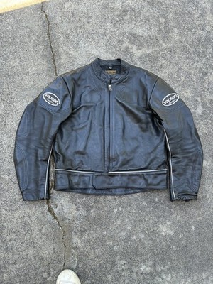 Vintage RARE Vanson Competition Weight Leather Motorcycle Made in USA Sz 50 