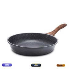 SENSARTE 12.5 Inch Nonstick Frying Pan Skillet, Swiss Granite Coating Omelette