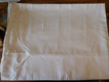 Pack Of 2 NEW White Polyester Cotton Blend Pillowcases standard size
