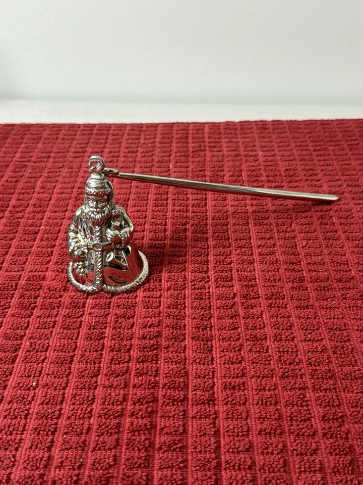 Посеребренный нюхательный аппарат со свечами Санта-Клауса Godinger  - Изображение 2 из 4