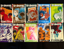 Tokyopop GetBackers Manga Vol 1-27 Complete English Lot