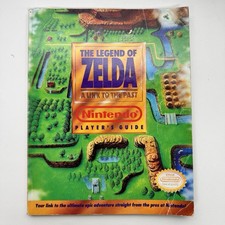 The Legend Of Zelda A Link To The Past Nintendo Player's Guide W/ Poster