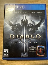 Diablo 3: Reaper of Souls PS4 2014 Ultimate Evil Edition Usato