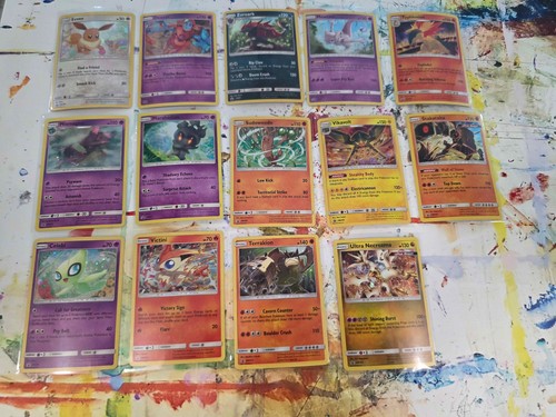 Pokémon Sun & Moon Black Star Promo Holo Lot of 14 Eevee SM184 Deoxys SM164 NM