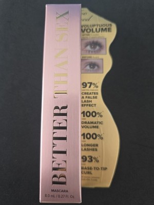 Too Faced Better Than Sex Mascara   Schwarz, 8 ml