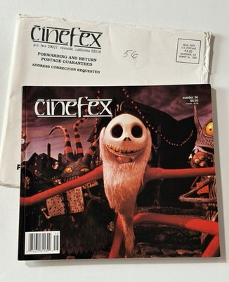 Cinefex #56 November 1993 Nightmare Before Christmas, Robocop 3 Special FX c6