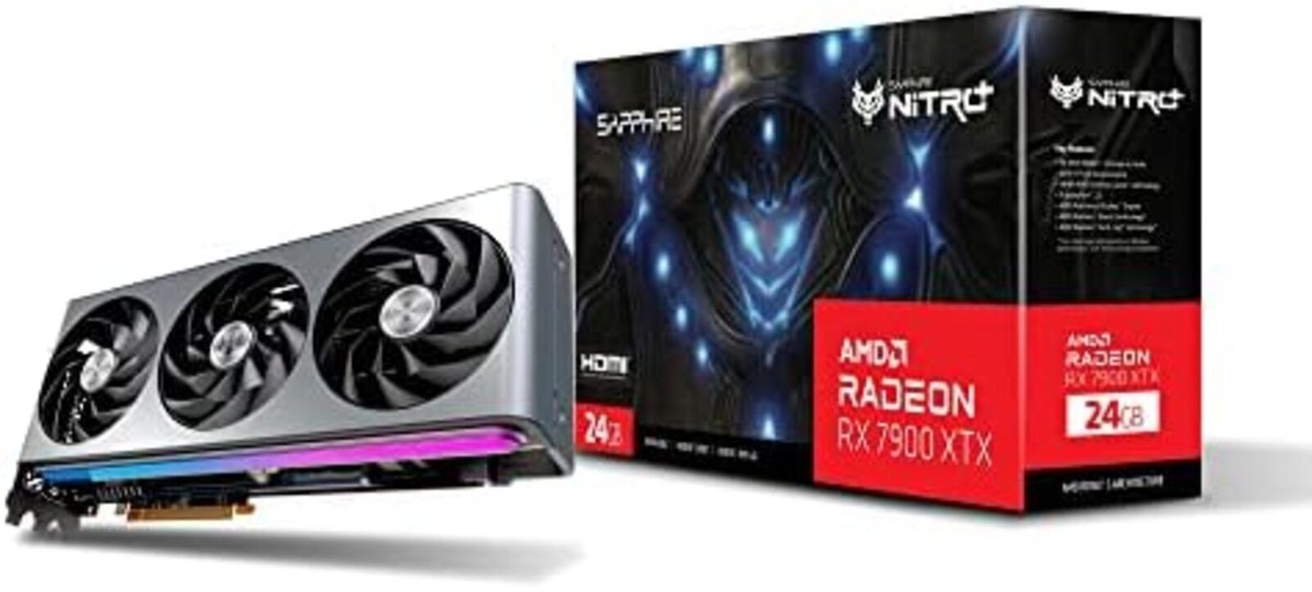 SAPPHIRE AMD Radeon RX 7900 XTX 24GB GDDR6 Graphics Card - 11322