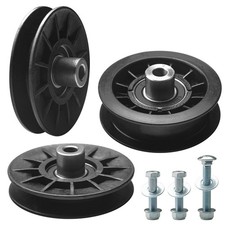 532194326 V-Groove Idler Pulley and 532194327 Flat Idler Pulley Kit Compatibl...