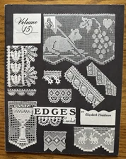 EDGES Crochet Volume 15 by Elizabeth Hiddleson ©1979 ALTAR LACE, Bunny Vintage