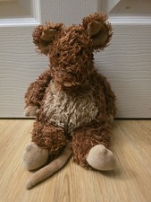Rare Jellycat  Bunglie Dormouse Tot Mouse (Retired Design)