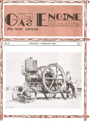 Pre John Deere Waterloo Boy Experimental tractors Sklovsky, 1973 Gas Engine Mag