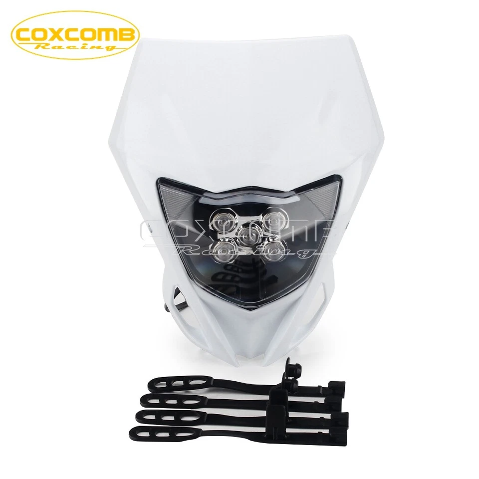 Faro LED universal con carenado para Yamaha YZ125 WR250F YZ450 WR450F todoterreno Foto 4 de 4