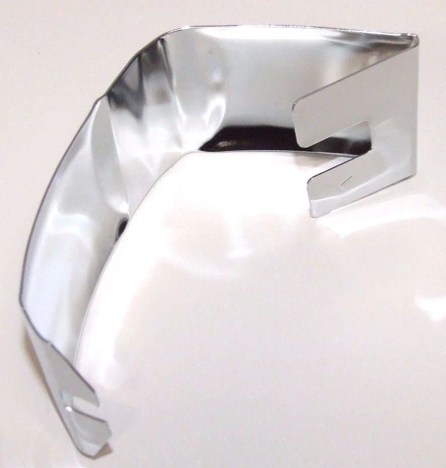 Parachoques trasero izquierdo bmw e10 embellecedor cromado 49mm desde 1971 1502 - 2002 tii Foto 3 de 3