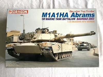  Dragon 3533 1:35 Kampfpanzer M1A1HA Abrams ''Bagdad 2003'' versiegelt (FU15-31K3)