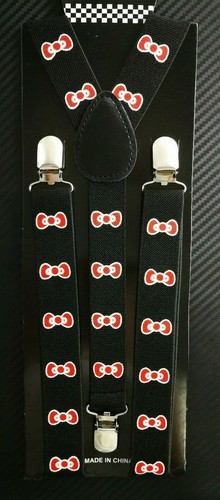 Men Women Clip on Suspender Elastic Y-Shape Adjustable Brace Solid Color Fashion - Picture 55 of 143