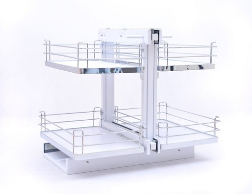Meccanismo Angolo Cucina 4 Cestelli - Mobile ad Angolo 75-100 cm UNIVERSALE MC01 - Afbeelding 18 van 22