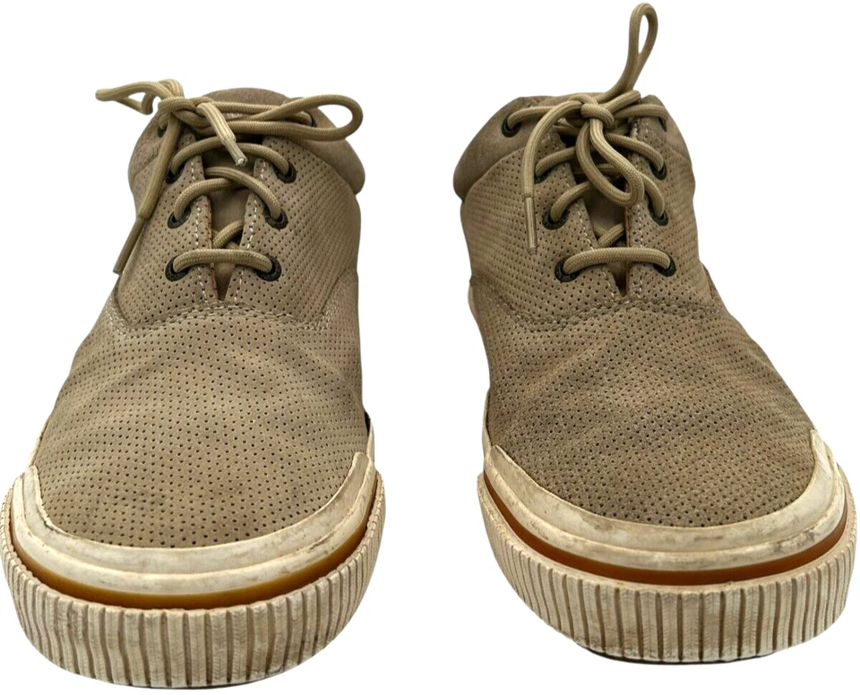 Tommy Bahama Rum Runner TB-115 82-Mushroom Hombre Gamuza Zapatos de Cubierta Talla 10.5 Foto 2 de 4