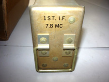 Vintage Tube Module 5678 tubes w/ Crystal at 7.8 MC from Ham Radio Estate NOS