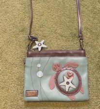 Chala Turtle Handbag  Crossbody Shoulder Purse