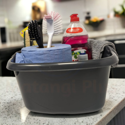 Kunststoff Aufbewahrung 32cm Spülbecken Schüssel stark robust Becken Wanne Küche/Bad