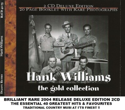 Hank Williams - Very Best Ultimate Essential 40 Greatest Hits Country Music 2CD