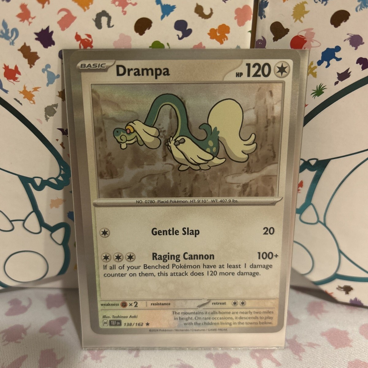 drampa pokemon card shiny Pokemon TCG Drampa 138/162 Holo Rare - Temporal Forces