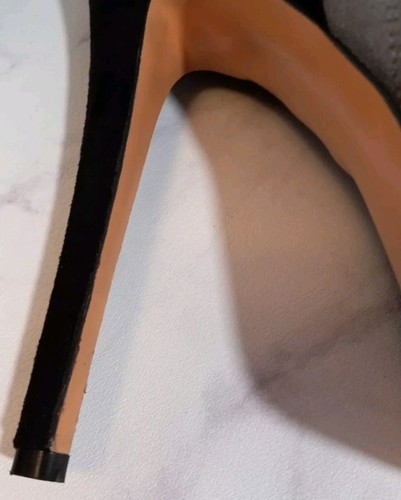 Stivaletti donna senza marchio stringati tacco a spillo punta chiusa taglia 11 - Foto 16 di 23