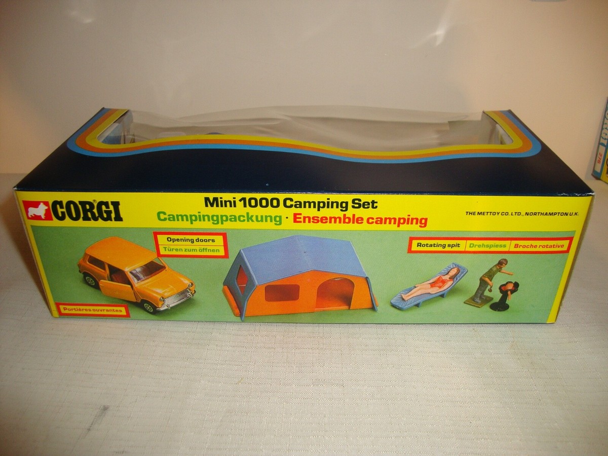 CORGI GIFT SET 38 MINI 1000 CAMPING SET - VN MINT in original BOX