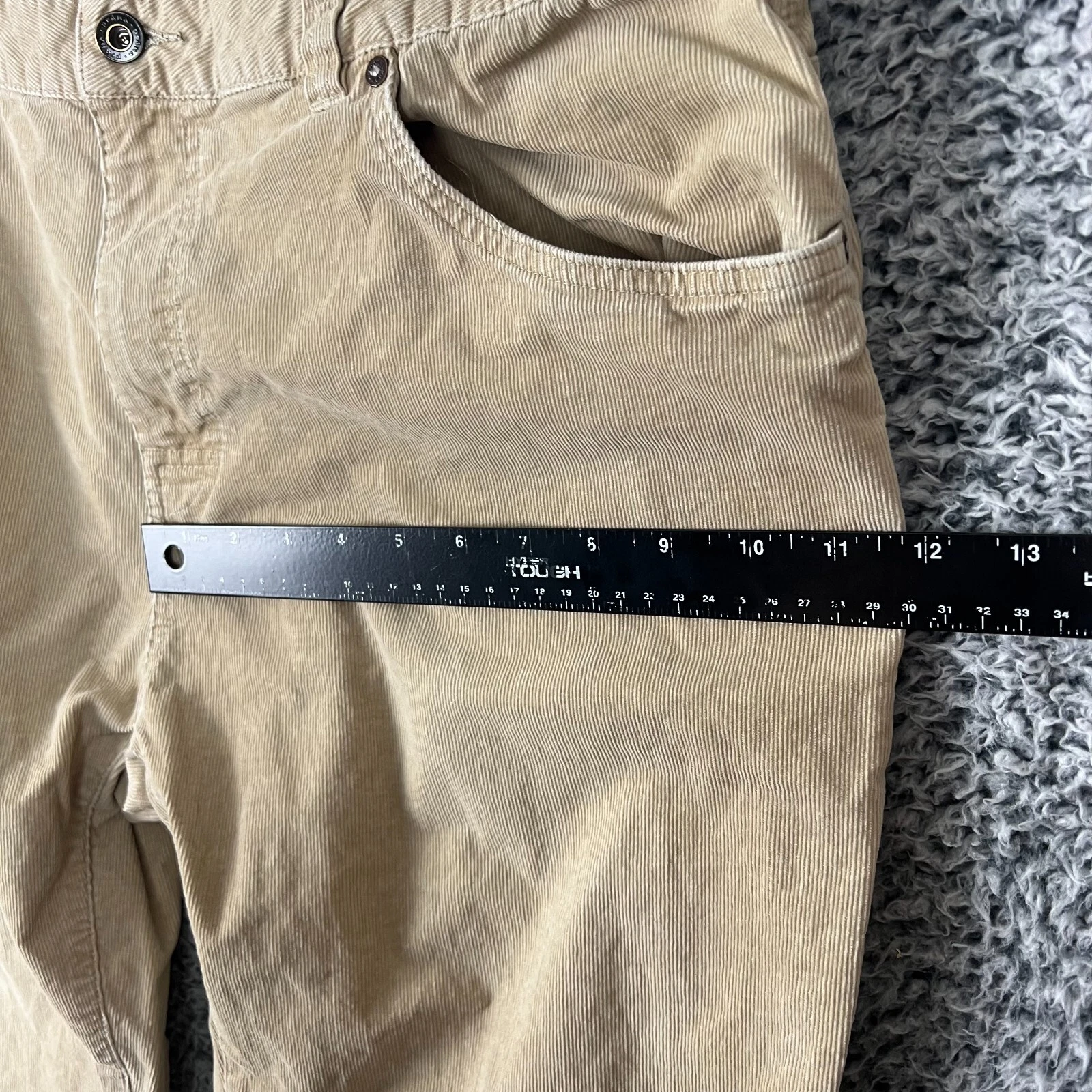 prana sustainer corduroy stretch straight outdoors casual pants