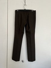 New Uniqlo Women Dark Brown Wool Pants Carine Roitfeld  Dressy SZ 2