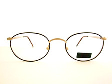 Colours by Alexander Julian Mod. 133 Unisex Metal Oval Eyeglass Frames NOS