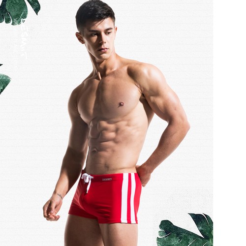 Desmiit Men Sexy Pouch Boxer Shorts Swimwear Beach Surf Briefs Swimsuit Trunks - Picture 8 of 17
