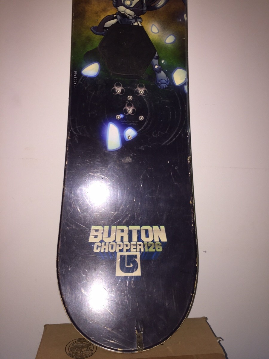 正規品子供用 BURTON chopper 126 ビィンディングセット 50